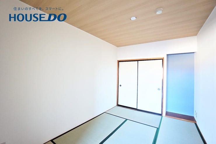 1室はあると嬉しい和室。客間としてはもちろんのこと、小さいお子さんのプレイルームとして大活躍です!