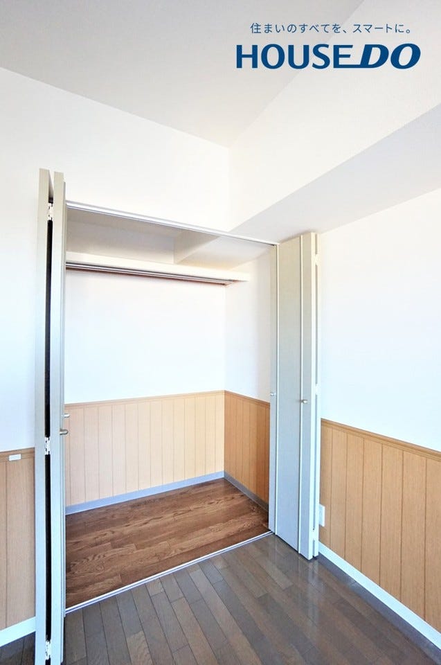 クローゼットのある住まいで収納上手な生活を実現!居室空間をより広々とお使いいただけます♪