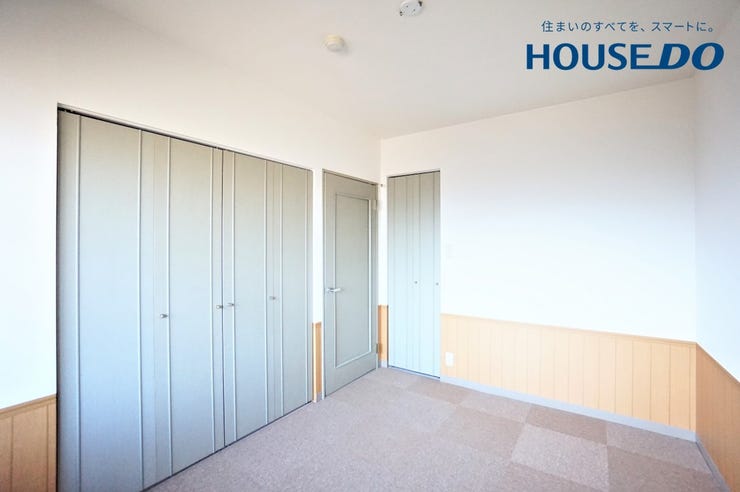 住まう方自身でカスタマイズして頂ける「シンプル」にデザインされた室内。どんなレイアウトにしようか是非想像しながらご見学ください♪