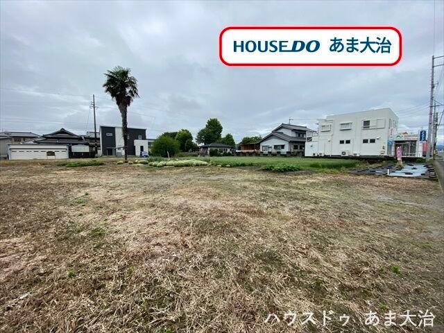 【外観】
あま市森山弁才天、建築条件なしの土地のご紹介です。約334.86坪。間口にゆとりもあり建築もしやすそうですね。