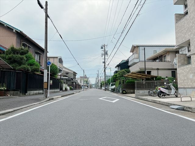 前面道路