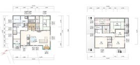 【間取り図】
【建築プラン例…みなみの家】
・吹付断熱
・独立洗面台
・ランドリールーム付
別途経費要