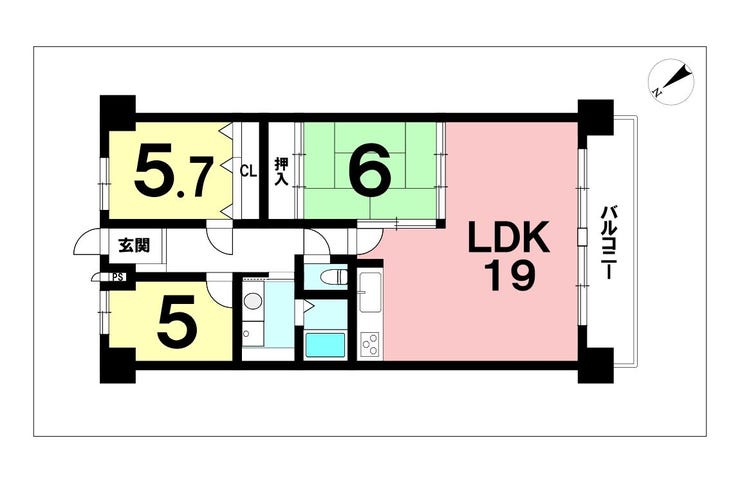 宇宿２丁目 ロード２１
