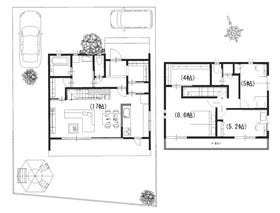 建物プラン例
3LDK
建物価格：2480万円
建物面積：102.68㎡