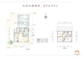 【間取り図】
【建築プラン例】
建物価格：2240万円(諸費用、外構別。税込価格)
間取り：3LDK
建物面積：92.11㎡