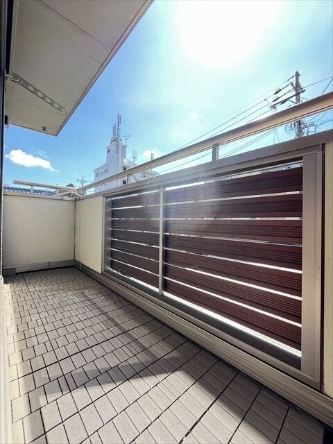 大型バルコニー付きでお洗濯もらくらく。