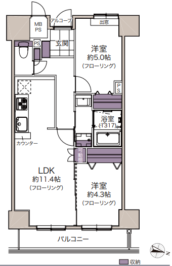 【間取り】
