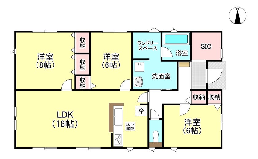 アーネストワン 石岡市石岡第8 全3棟 3号棟[3589017]の不動産