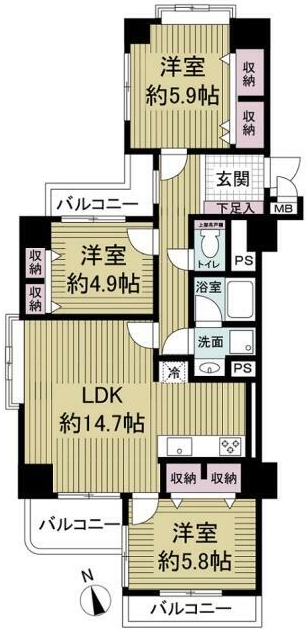 【間取り】