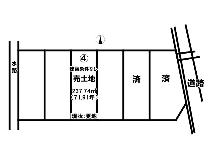 【区画図】
＊まずはお気軽にお問い合わせください【0120-987-897】ハウスドゥ高崎西店へ