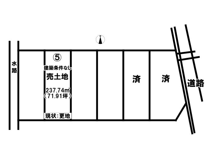 【区画図】
＊まずはお気軽にお問い合わせください【0120-987-897】ハウスドゥ高崎西店へ