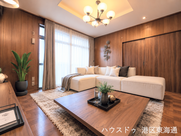 【洋室】
イメージ画像(実際の写真に家具等をCG合成したものになります。)
※家具等は販売に含まれておりません。