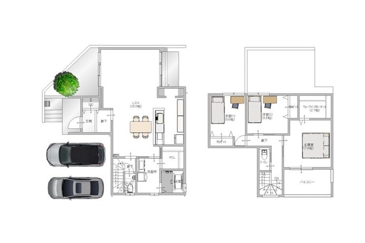 大津市一里山4丁目の土地の土地、2,598万円 40.85坪