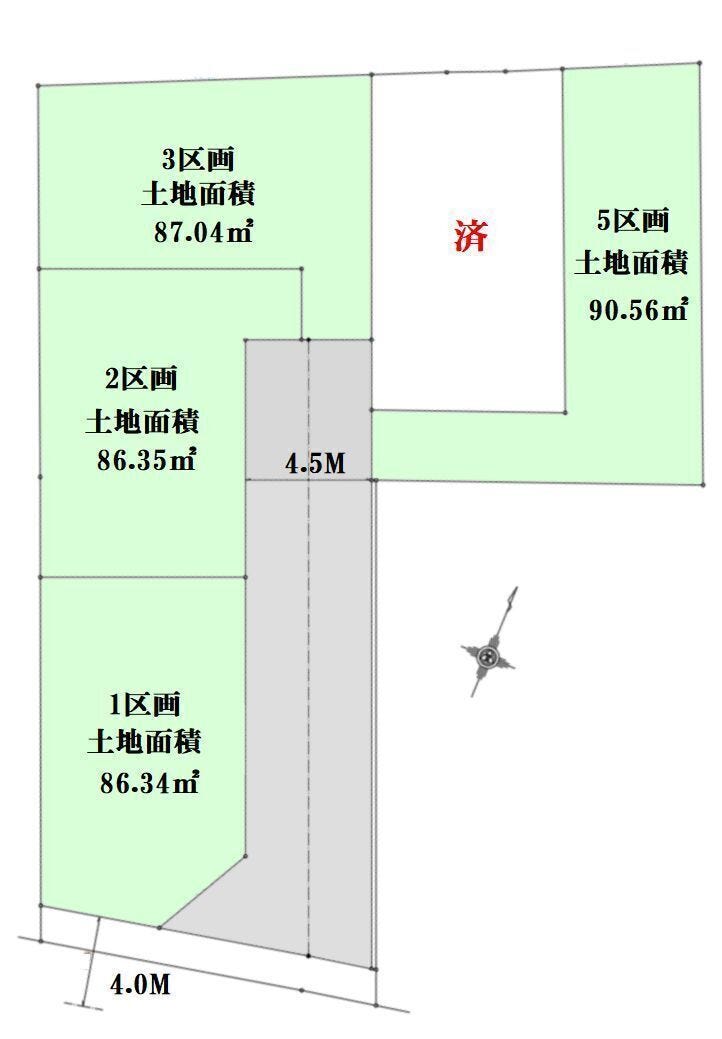 上祖師谷２丁目 売地 ３区画[3685956]の不動産・住宅の物件詳細