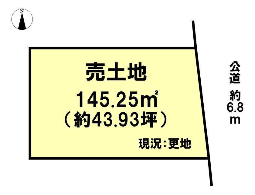 【区画図】
約43.93坪