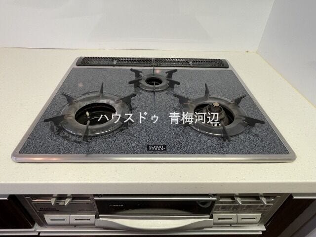 三口コンロ