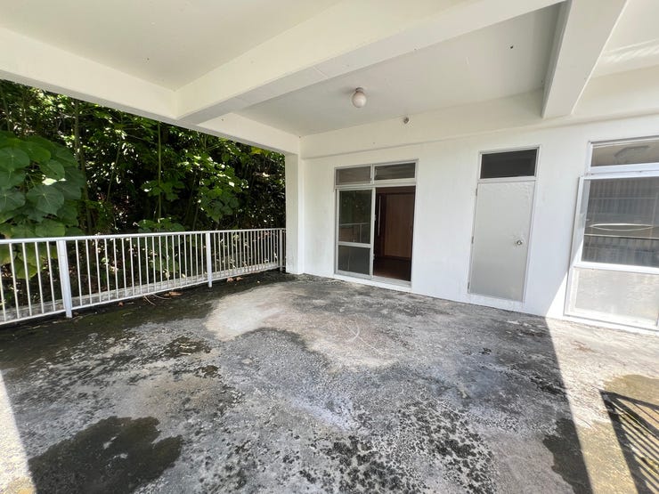 自然の緑を眺めながら、のんびり過ごせます。