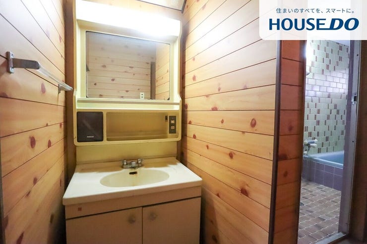 シンプルで使いやすい洗面台