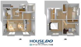 【建物プラン例】3LDK／建物面積99.36㎡／建物価格1432万円（税別）