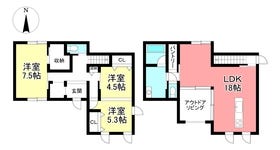 尾張旭市下井町前の上