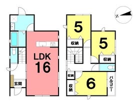 建物価格：2160万円
間取り：3LDK
建物面積：85.29㎡