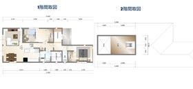 【間取り図】
新築戸建イメージパース・図面