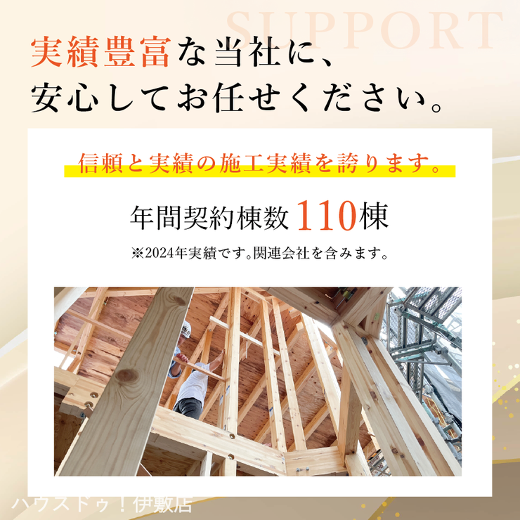 吉野町 戸建 吉野町／８区画 2024年年間契約棟数110棟を達成