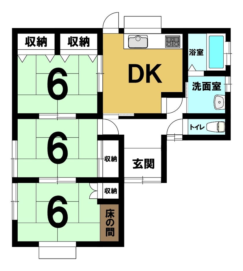 【間取り】
現況を優先します