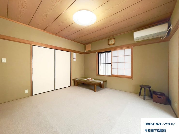 1階には客間としても使用できる和室!来客時も安心ですね。
