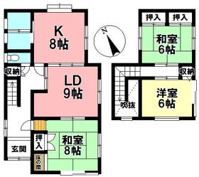 西尾市小焼野町西川