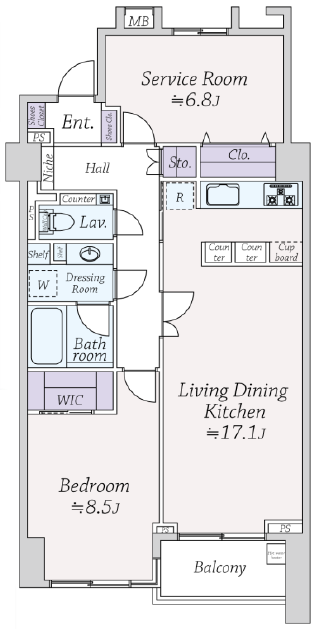 【間取り】
