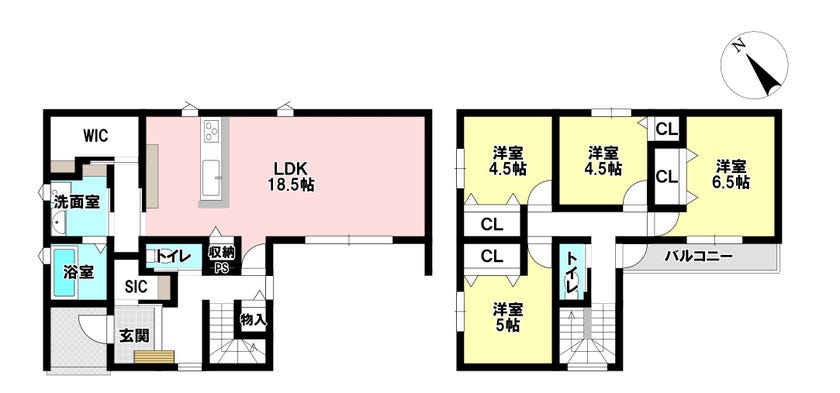 【間取り】
3号地