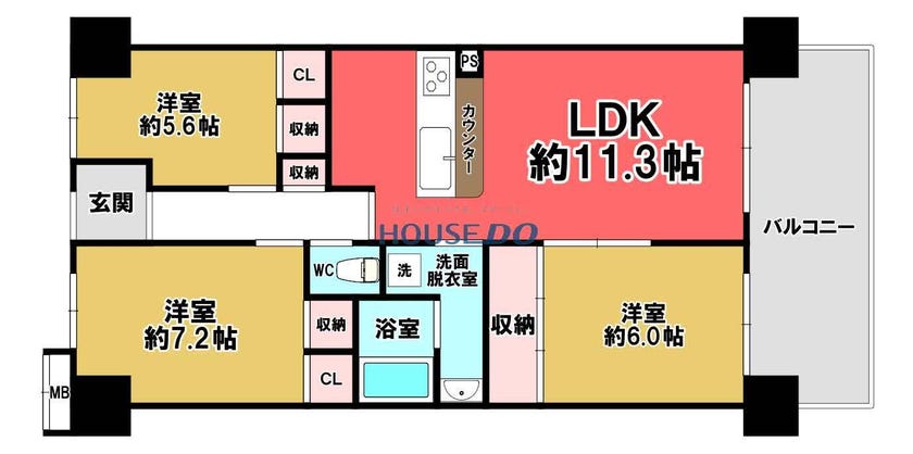 【間取り】
☆住宅ローン返済額 月々6万円台からご検討いただけます☆大好評自己資金0円プランご紹介可能です♪Web上ではお伝えできない当物件の魅力が多数ございます！お問合せ、心よりお待ちいたしております！