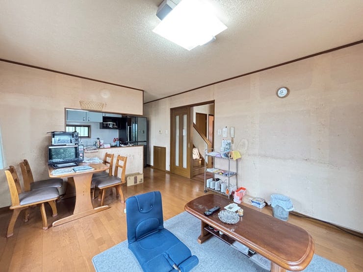 広々としたLDKは、家族がゆったりと過ごせる空間です!