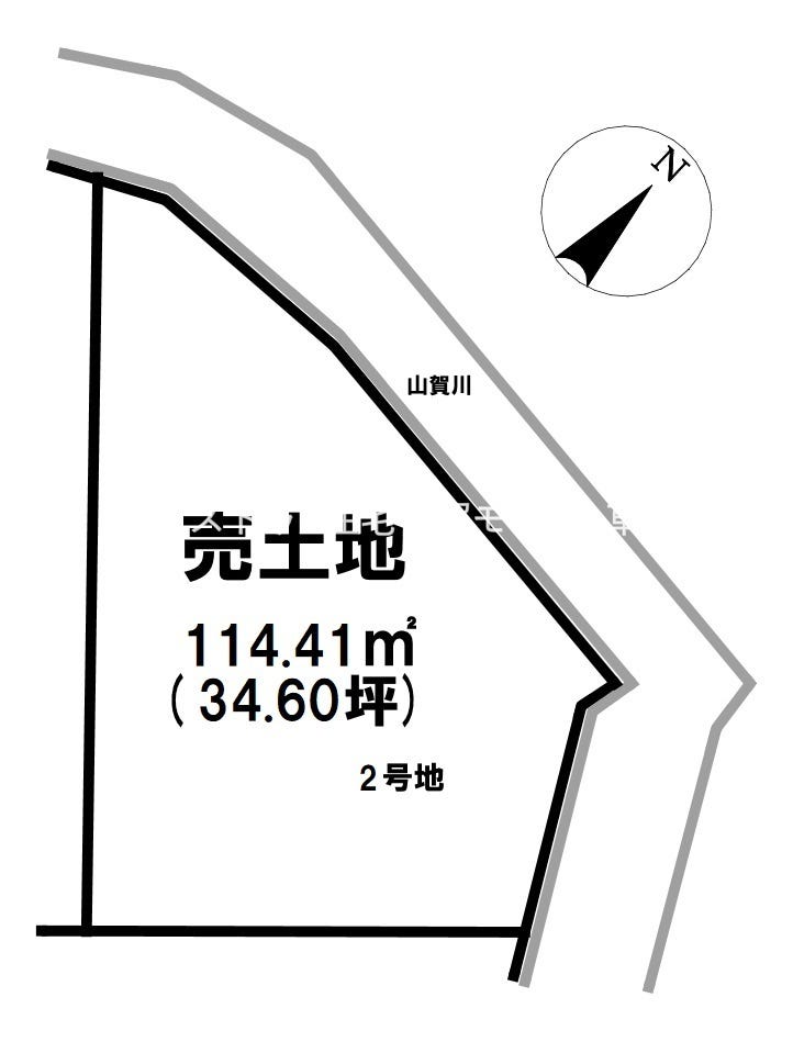 【区画図】
【2号地/全2区画】