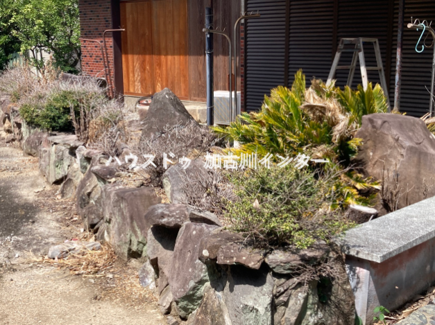 植木庭もあります。