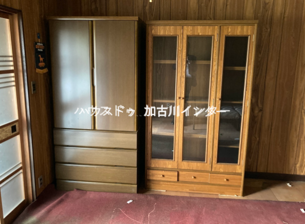 昭和レトロな家具もあります。