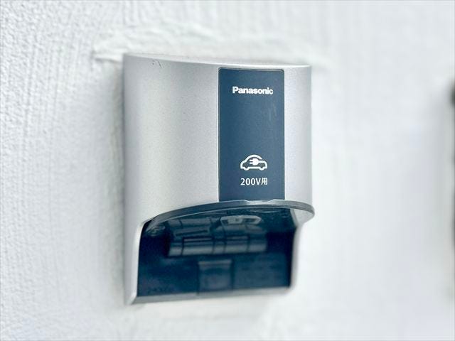 EVコンセント:ご自宅で電気自動車の充電ができます。