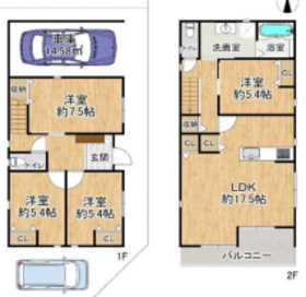 【間取り図】
建物参考プラン