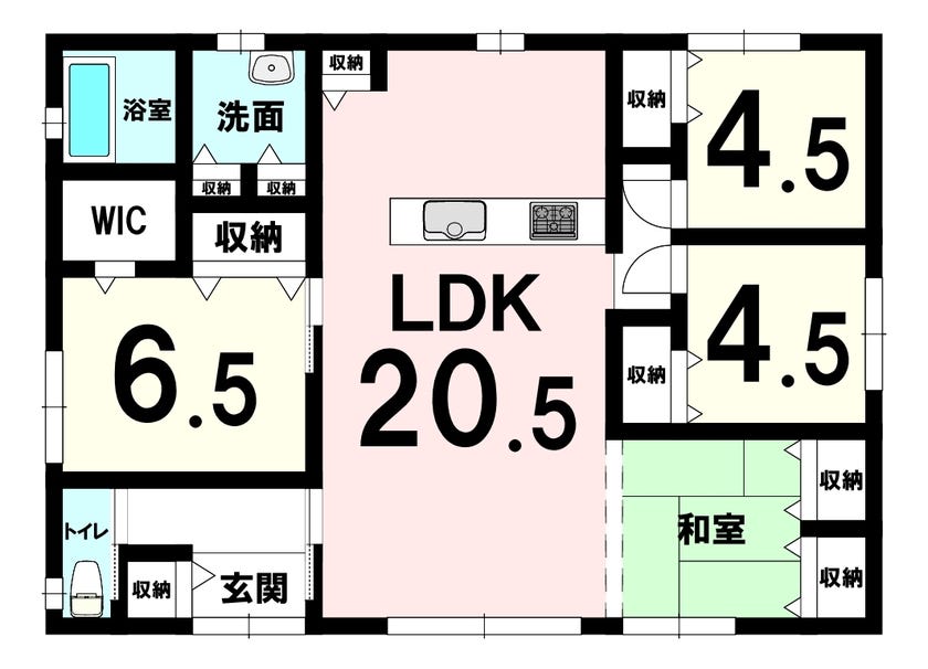 【間取り】
現況を優先します