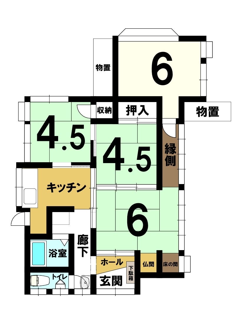 【間取り】
現況を優先します