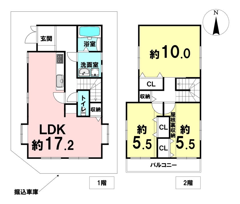 【間取り】
平成元年年11月建築、木造2階建の中古戸建です♪JR高槻駅よりバス乗車19分「上の口」下車　徒歩5分の便利な立地です♪3LDK、2階建、建築面積92.73㎡、駐車1台可、南西角地、陽当たり良好です♪