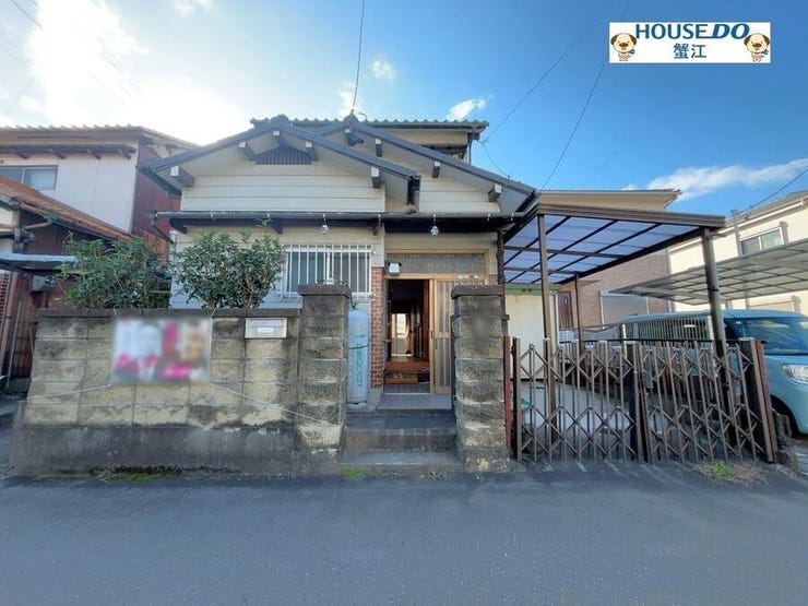 【外観】
現状は建物有ですが、更地でのお渡しになります。近鉄名古屋線「近鉄弥富」駅徒歩約8分◎