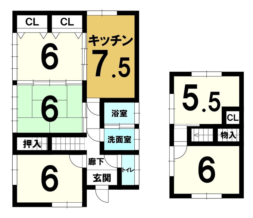 【間取り】
現況を優先します