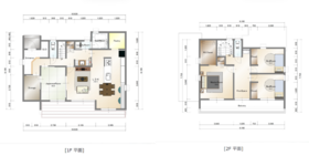 【間取り図】
新築戸建イメージパース・図面