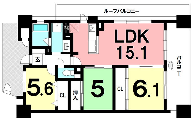 紫原３丁目 サーパスシティ紫原３丁目