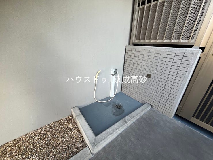 ペット足洗い場