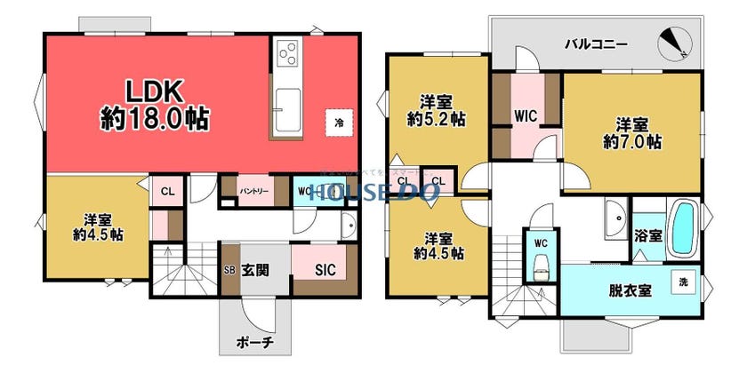 【間取り】
☆住宅ローン返済額 月々15万円台からご検討いただけます☆大好評自己資金0円プランご紹介可能です♪Web上ではお伝えできない当物件の魅力が多数ございます！お問合せ、心よりお待ちいたしております！