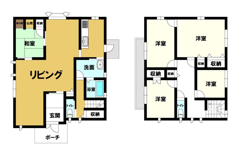 【間取り】
現況を優先します