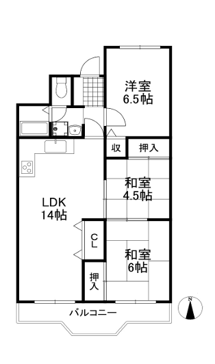 【間取り】
